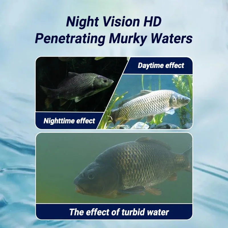 Underwater Fishing Camera with 4.3" Monitor and Night Vision