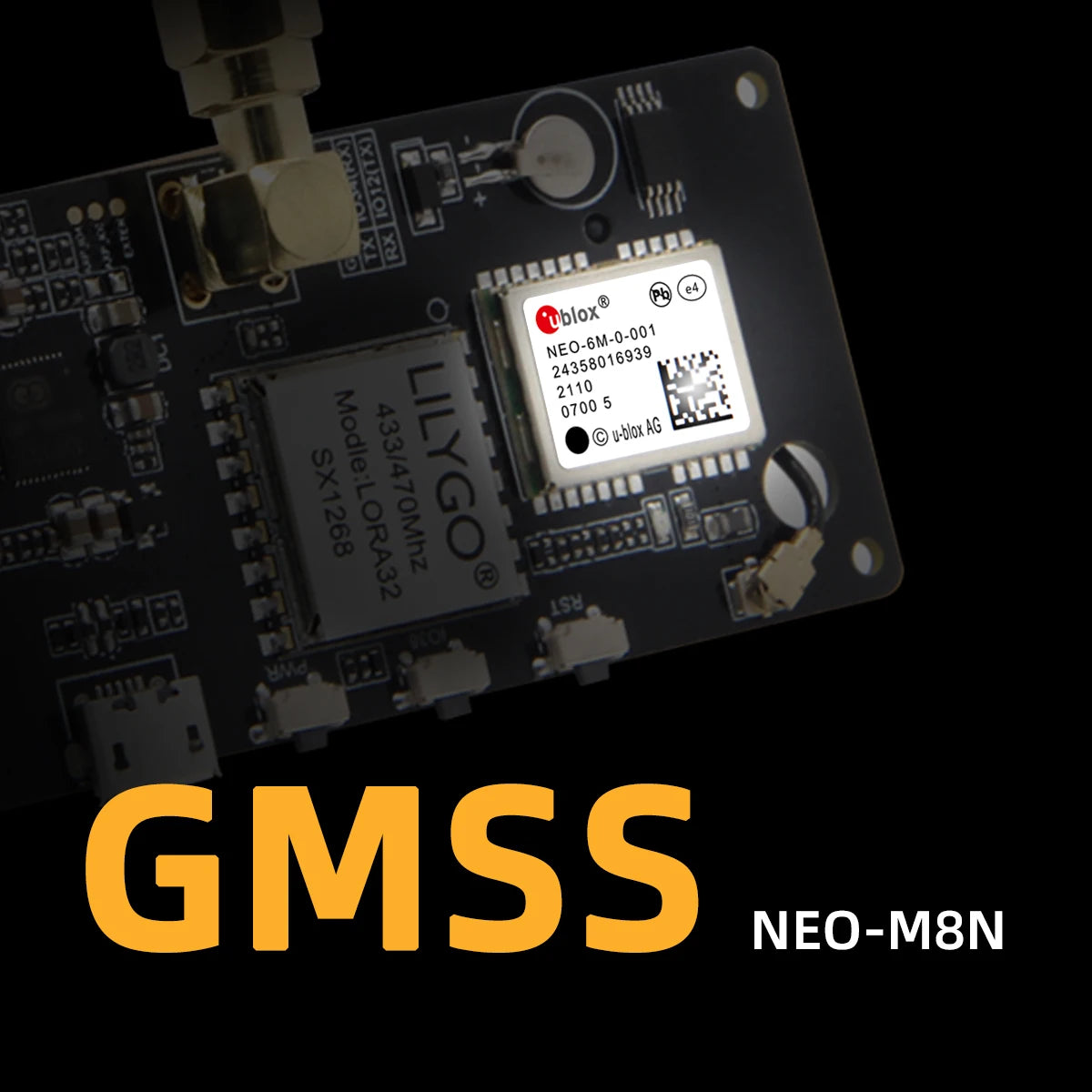 LILYGO T-Beam ESP32 LoRa GPS-utviklingskort