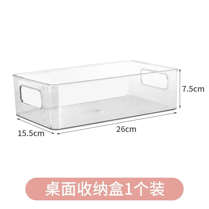 Stackable Refrigerator Storage Box and Can Organizer