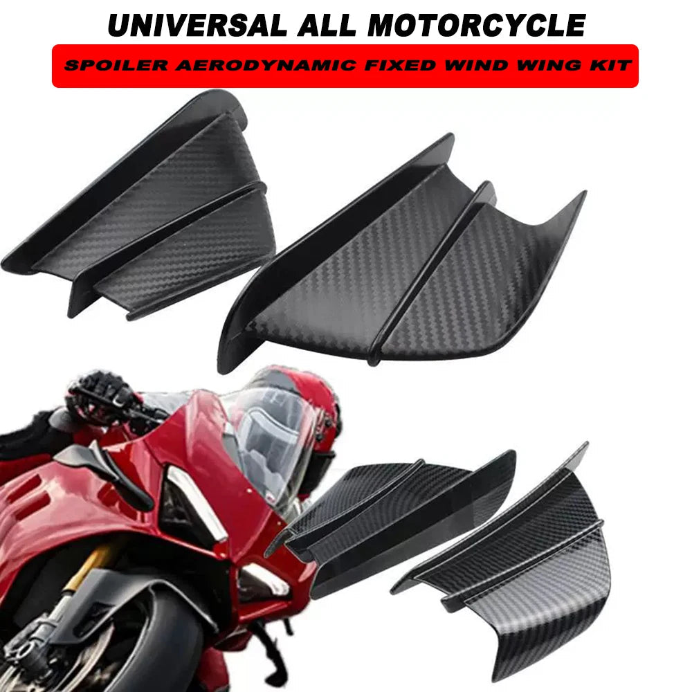 Motorcycle Winglet Aerodynamic Side Wing Fin Spoiler For Yamaha YZF R1 R6 R25 R7 R3 Kawasaki Ninja H2 H2R For BMW S1000RR ABS 