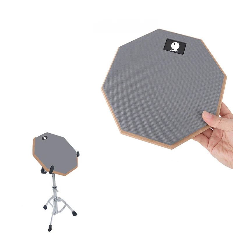Rubber-Surface Drum Practice Pad