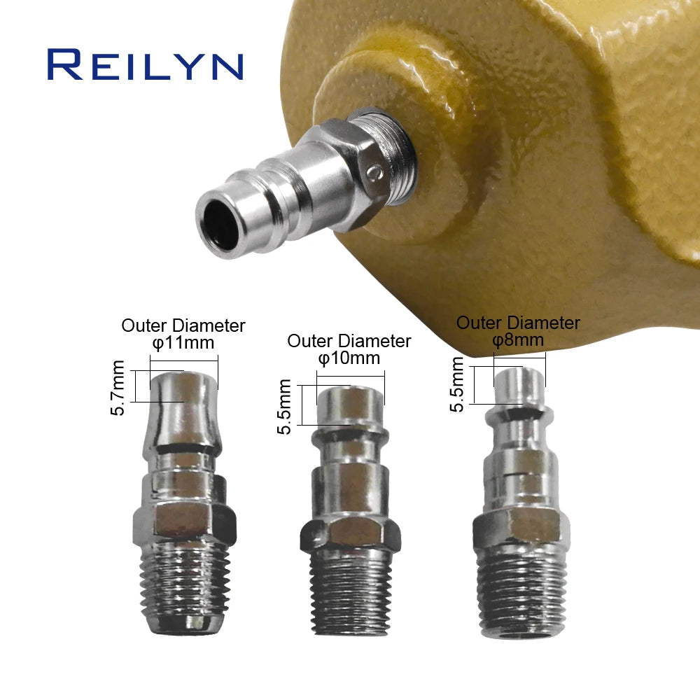Removedor neumático de clavos T50SC - Opciones de conector