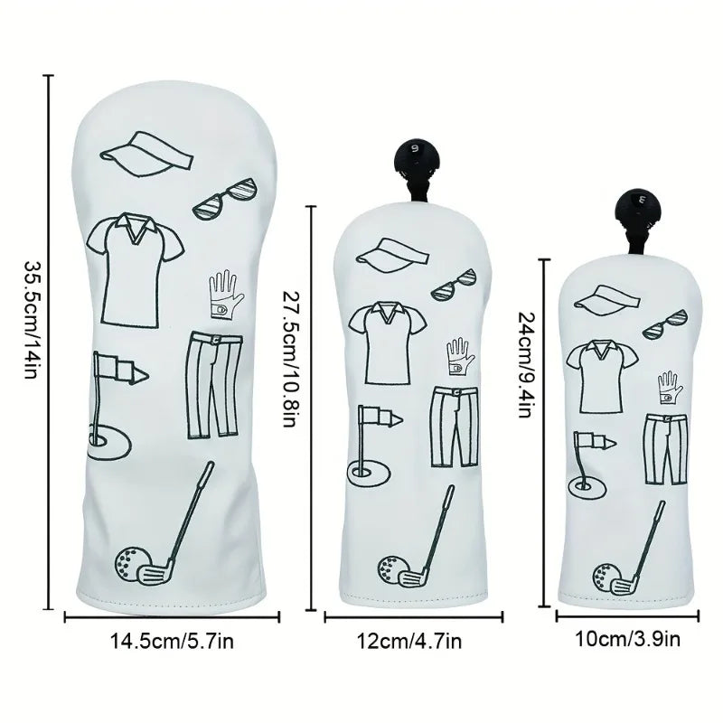 Golf Club Headcovers, Driver/Fairway/Hybrid Options