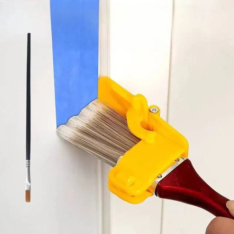 Edging Color Separation Paint Brush Handheld Paint Edger Tool Ideal for Indoor and Outdoor Use on Walls and Ceilings 