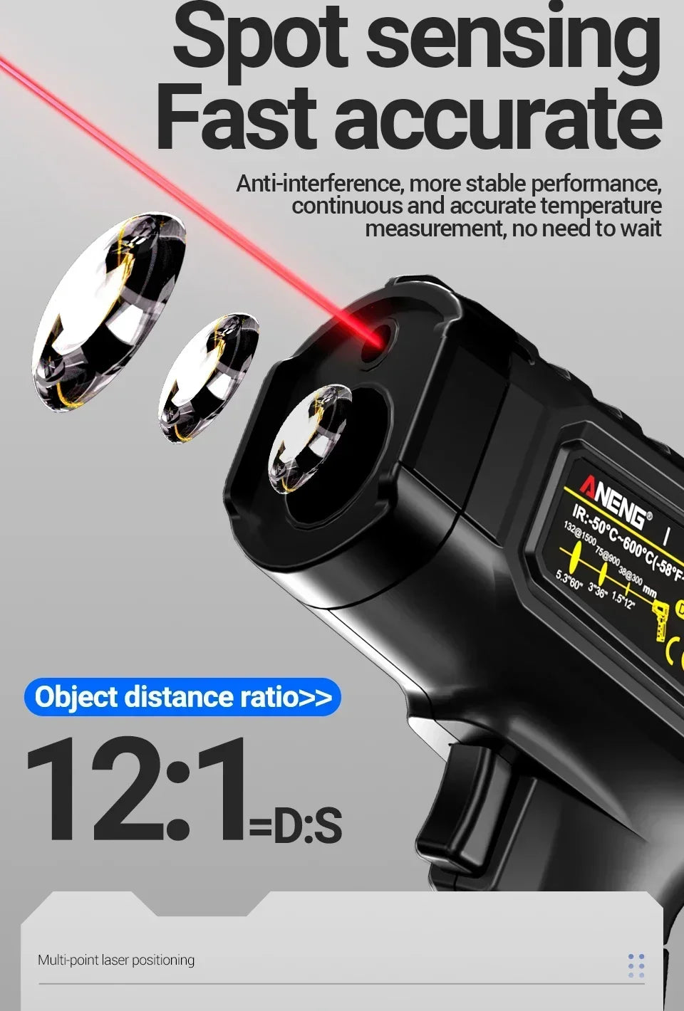 TH203 Infrared Surface Thermometer