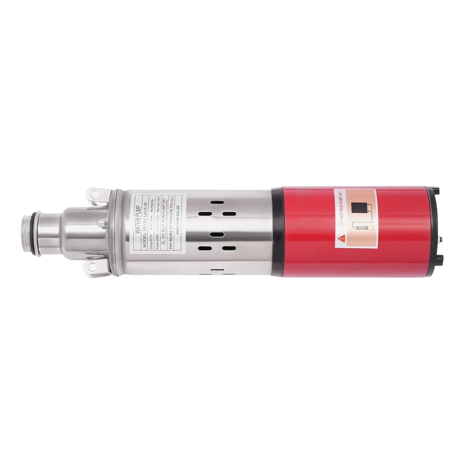 12V 180W Submersible Deep Well Pump for Irrigation 396GPH