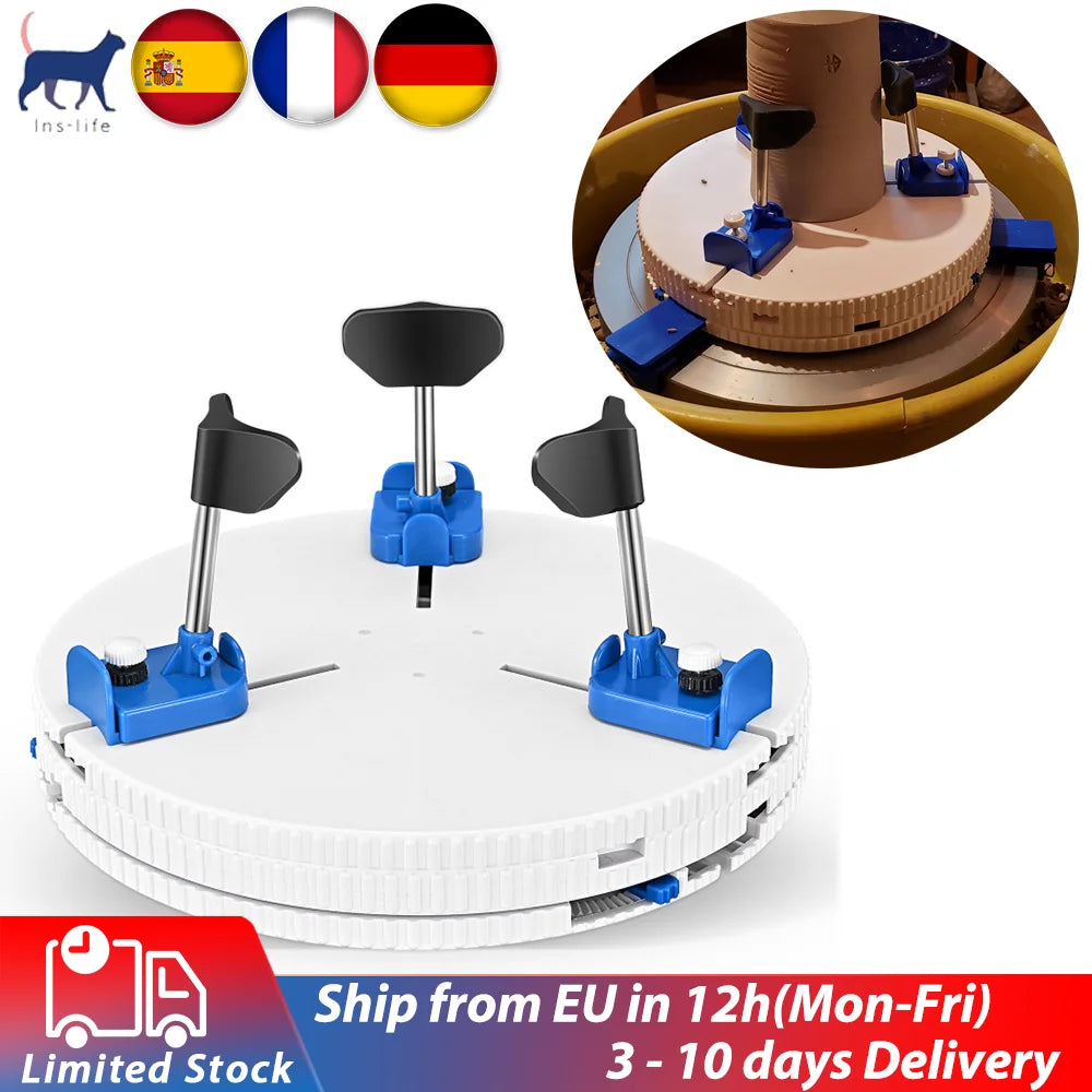 Adjustable Pottery Wheel Trimming Holder