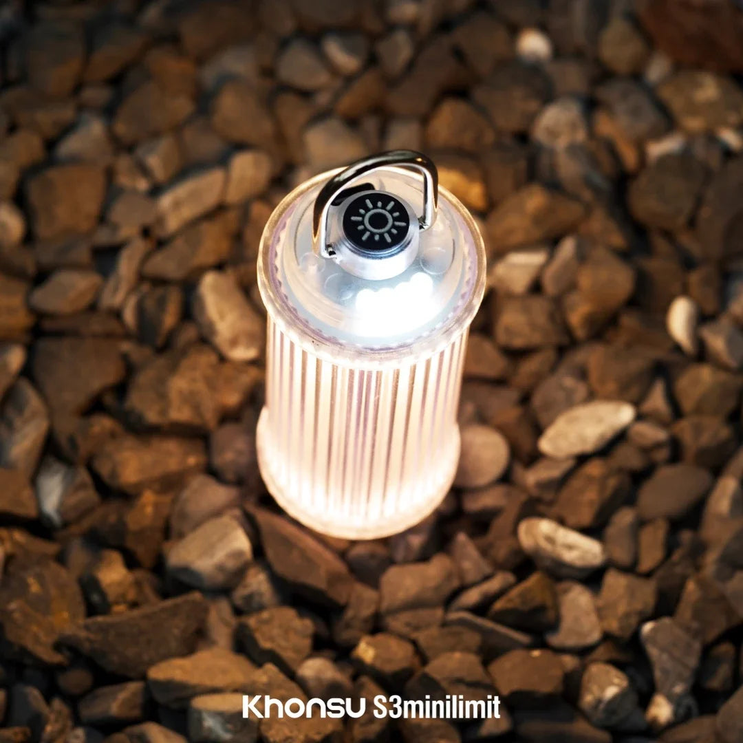 Mini Camping Lamp USB Rechargeable Tent Lantern 2000mAh