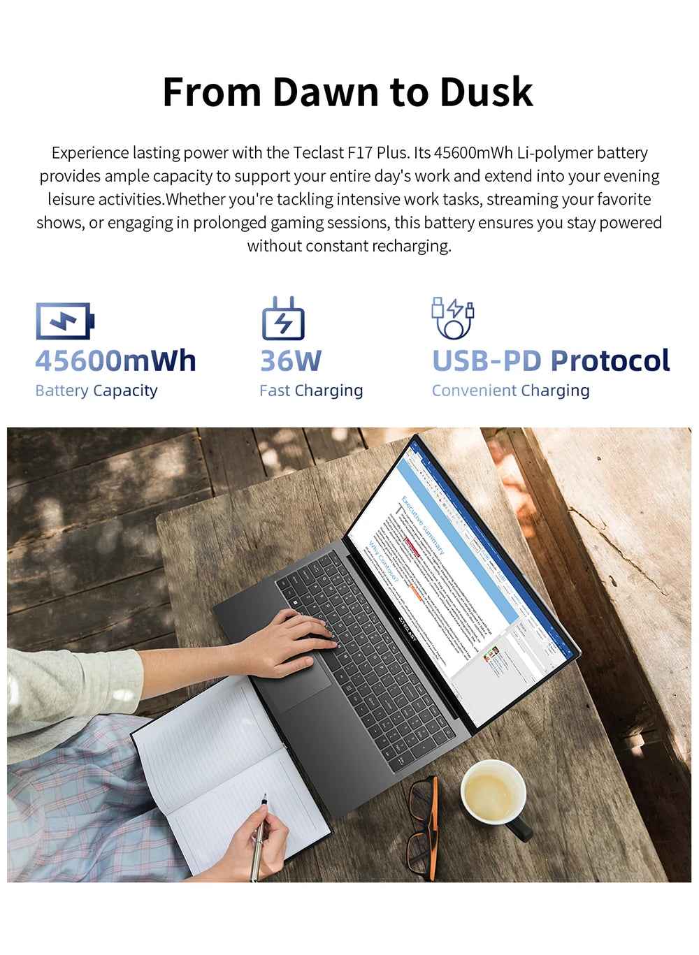 Teclast F17Plus Laptop 17.3 ίντσες