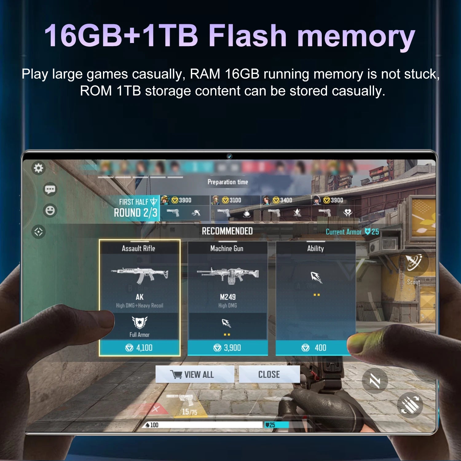 2025 5G Android tablet s 10,36" displejem