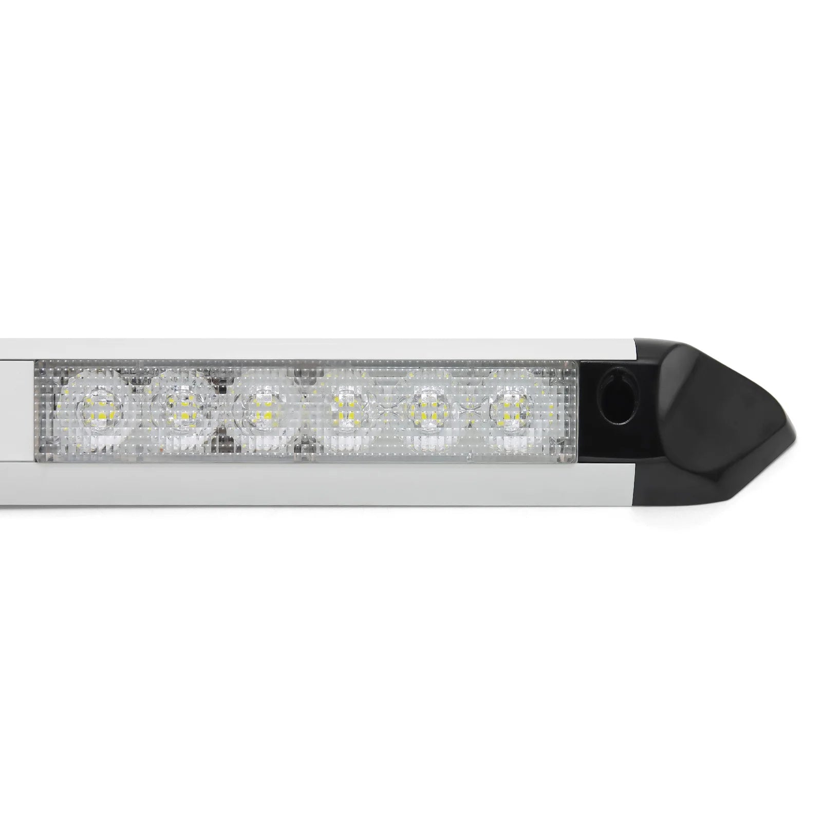 RV Camper LED Awning Light 12LED Outdoor Camping Light Bar Caravan Exterior Lamps Waterproof for Motorhome Van Travel Trailer