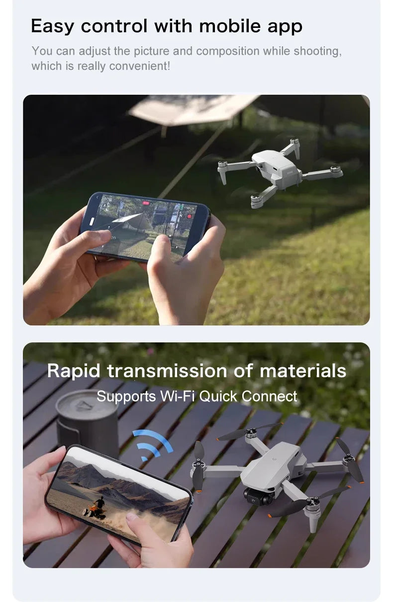 Dron Lenovo Aeri100 con cámara dual, video 4K y evitación de obstáculos