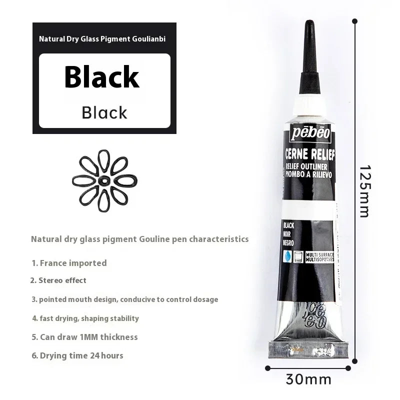 Pebeo Waterproof Acrylic Paint Tube 20ml