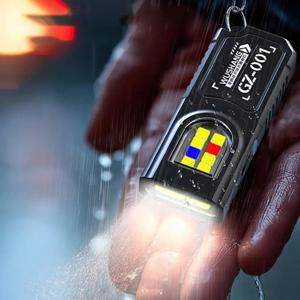 Mini Rechargeable Magnetic Clip-On Work Light