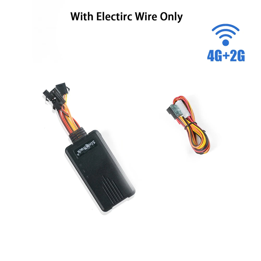 4G GPS Tracker for Car and Motorcycle with Remote Fuel Cut and Free App