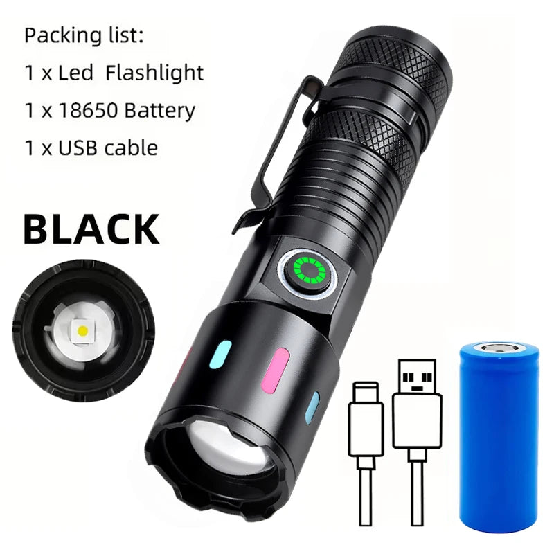 A05D Type-C Rechargeable Clip Flashlight