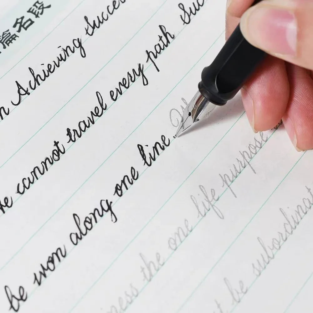 English Handwriting Practice Copybook, Style Options
