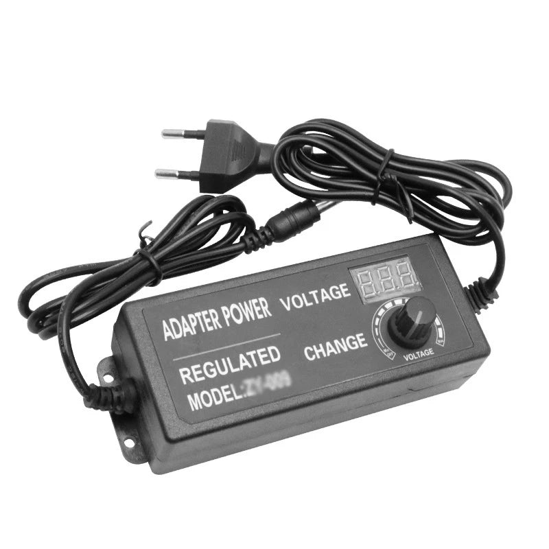 Adjustable DC Power Adapter, 3-12V or 3-24V
