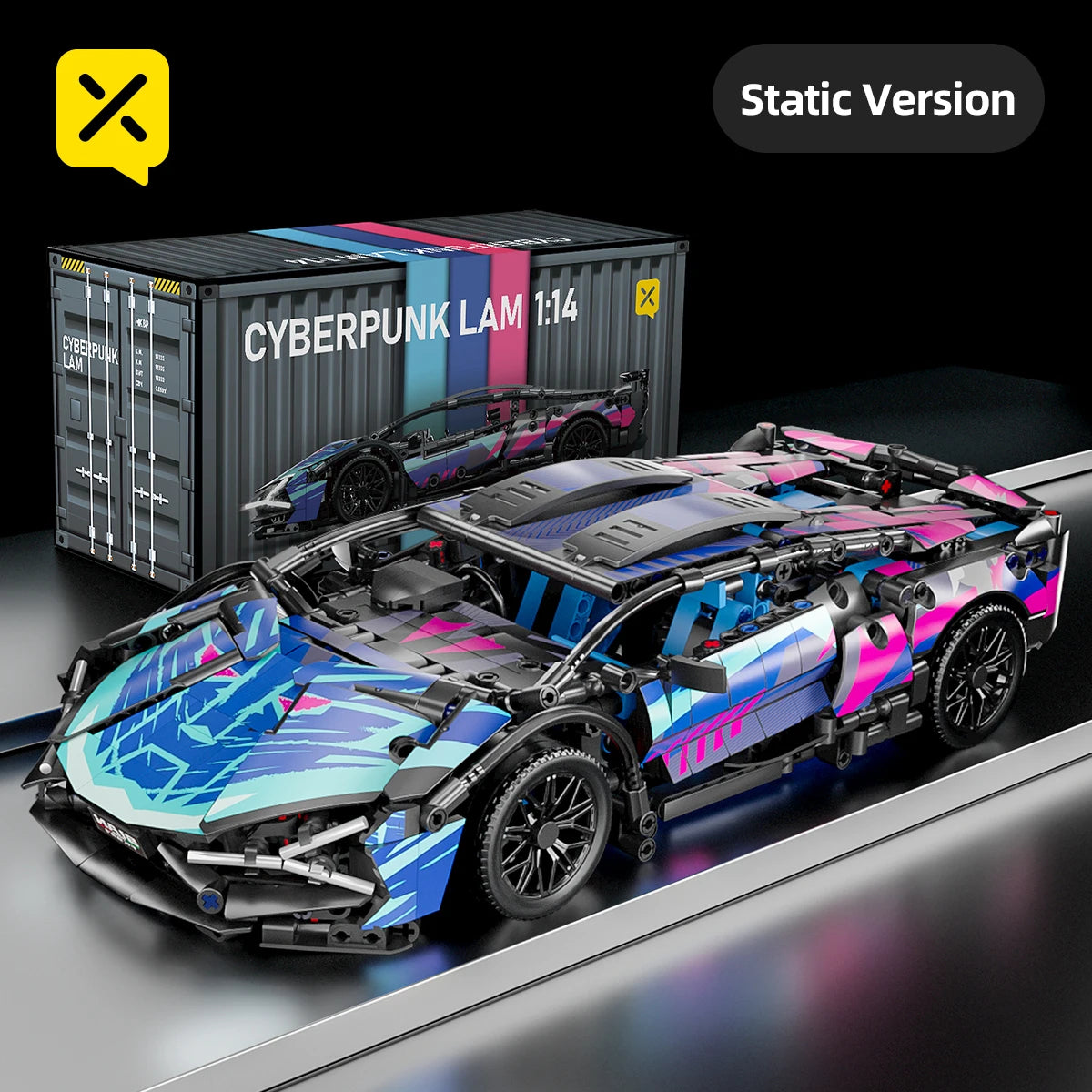 Toylinx 1:14 Yarış Arabası Yapı Taşları Modeli