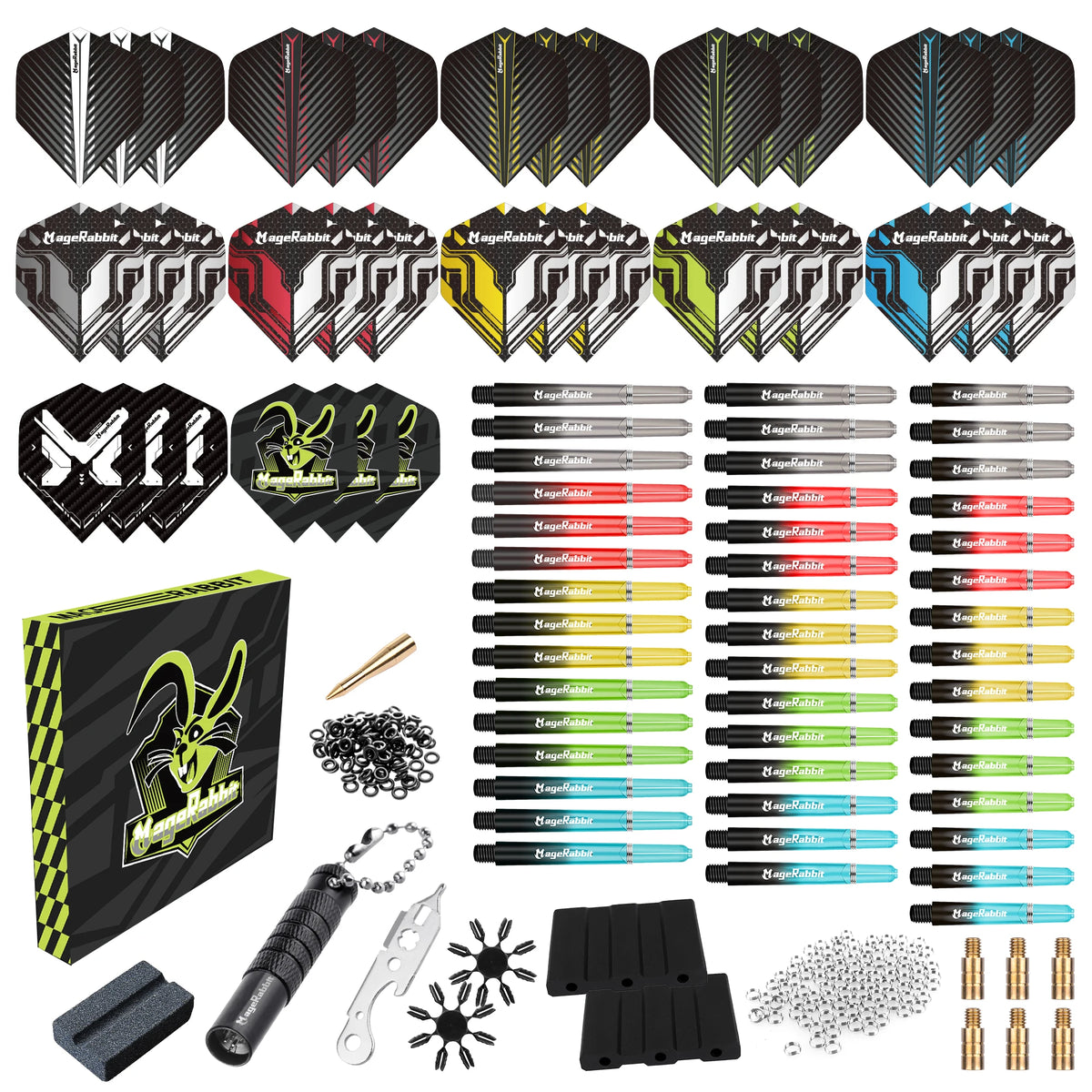 195-Piece Dart Accessory Pack