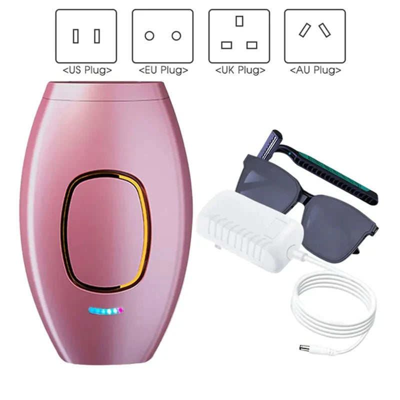 Body Bikini IPL 500,000 Flash Depilator Pulses Permanent Laser Epilator Painless For Women Hair Removal Home Use Devices 