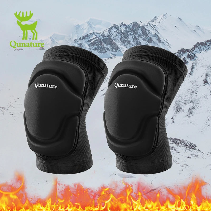 Ginocchiere Sportive Qunature Singole e Doppie per Sci Protezione Ginocchia Anticaduta per Ciclismo e Attività Outdoor