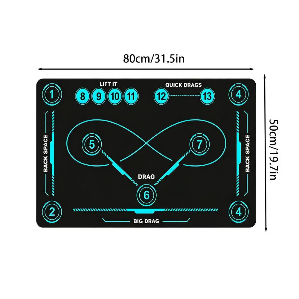 Roll-Up Sports Practice Mat - 50 x 80 cm