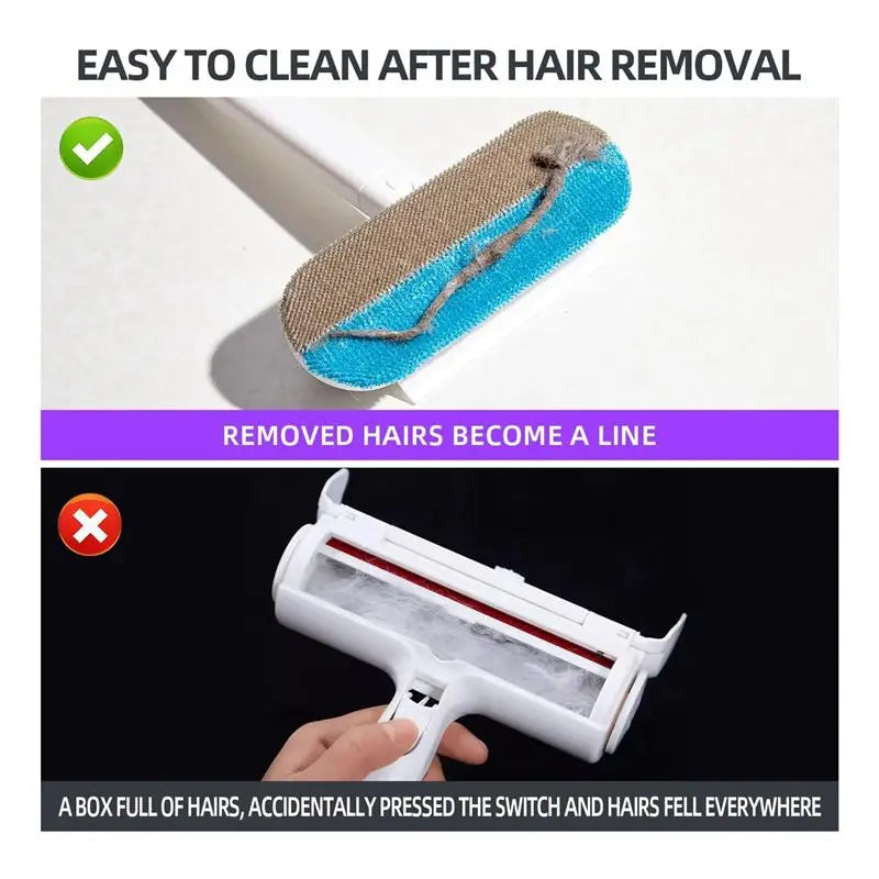 Cat Hair Remover Furniture Reusable Roller