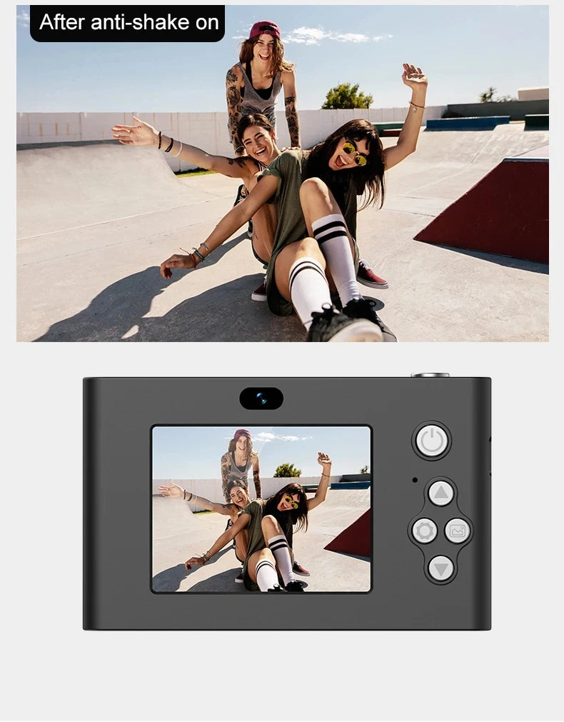 4K Digital Camera 16x Zoom Compact Camcorder