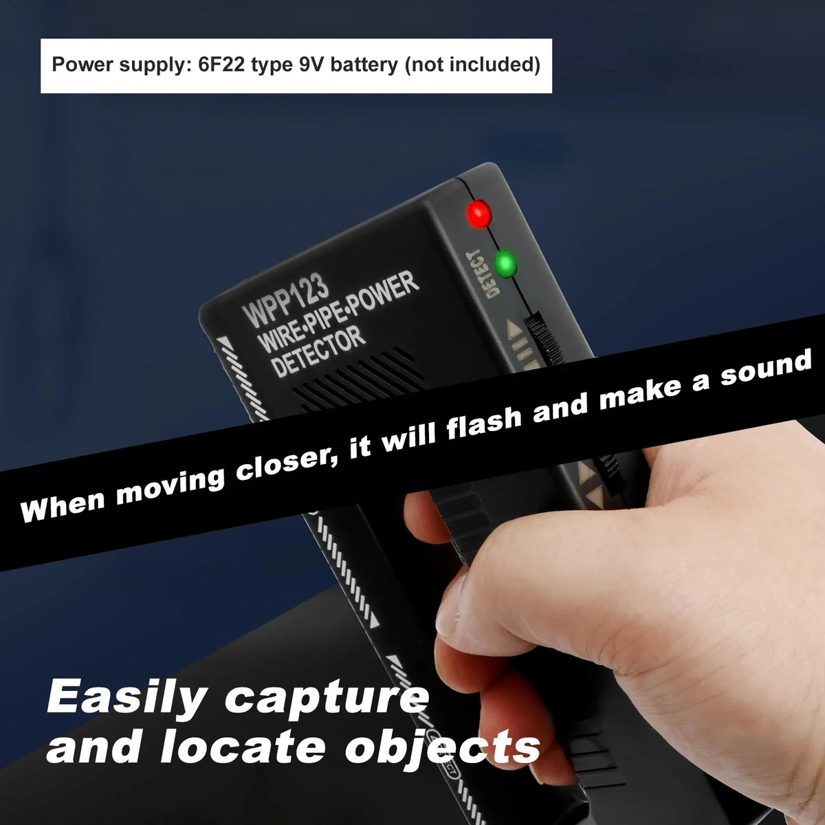 Handheld Wall Metal and Wire Scanner
