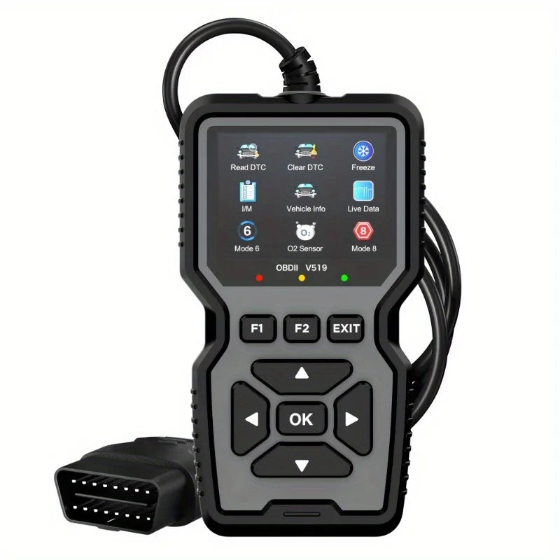 Scanner OBD2 Professionale con Diagnostica Motore in Tempo Reale e Reset Codici