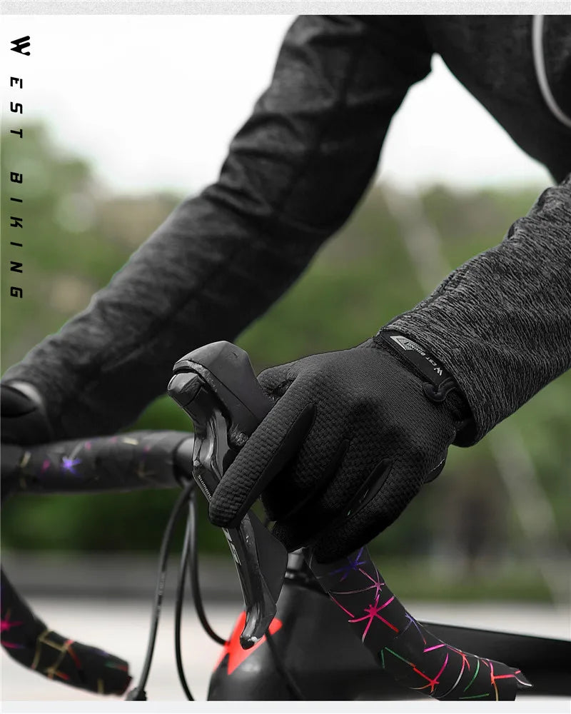 WEST BIKING Rukavice za vožnju biciklom s punim prstom