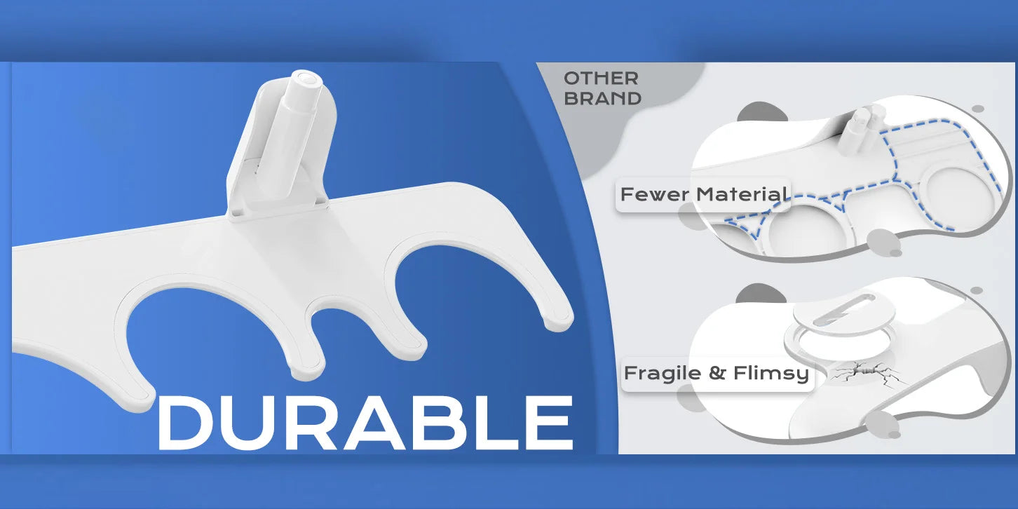 Ultra-Slim Bidet Attachment for Toilet with Dual Nozzles