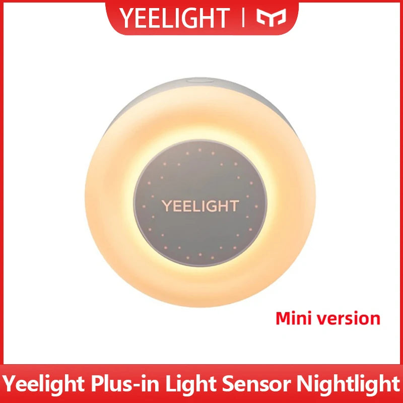 YLYYD-0021 Plug-In Sensor Night Light, EU Plug, Warm White