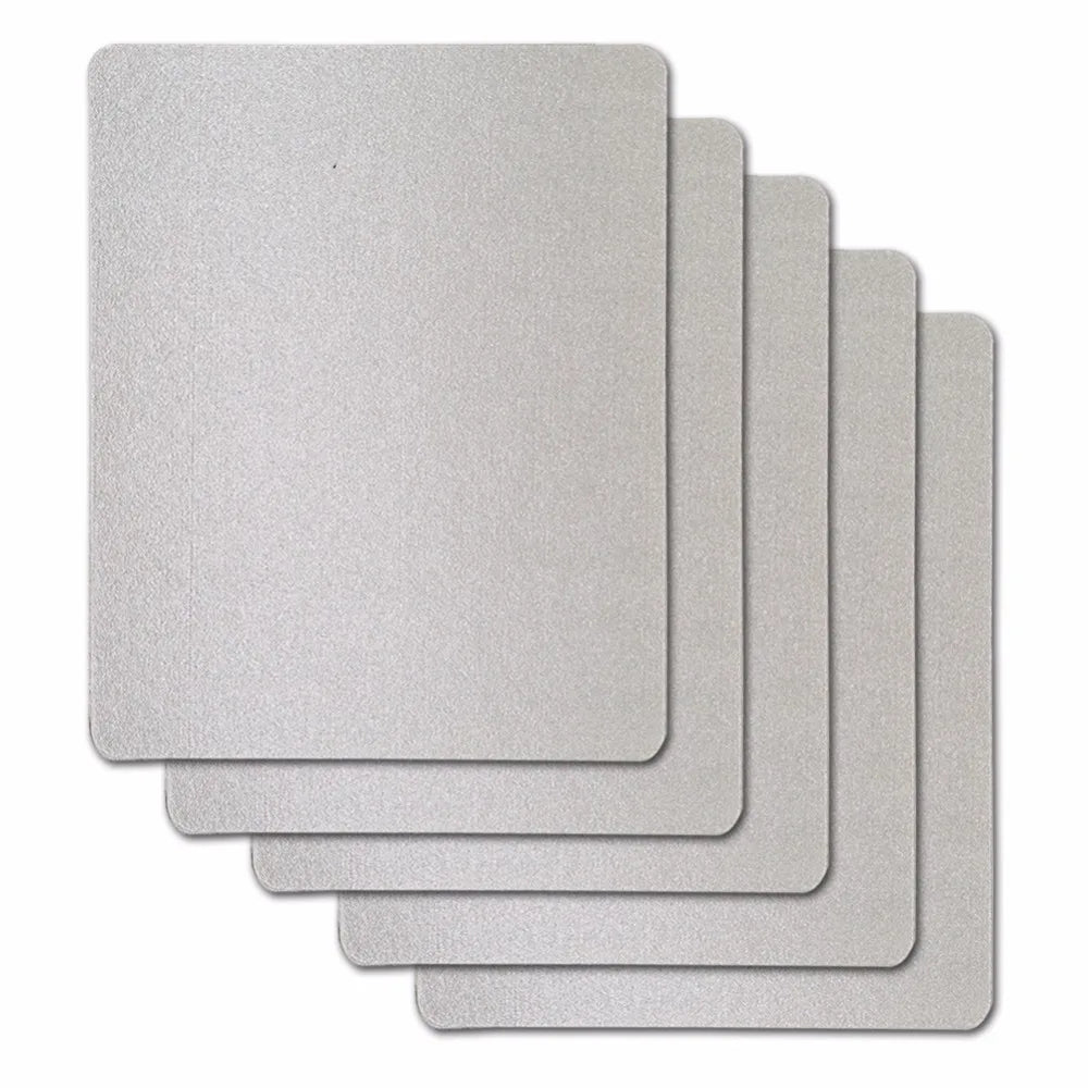 Microwave Oven Mica Sheets, Five Pieces, 150 × 120 mm