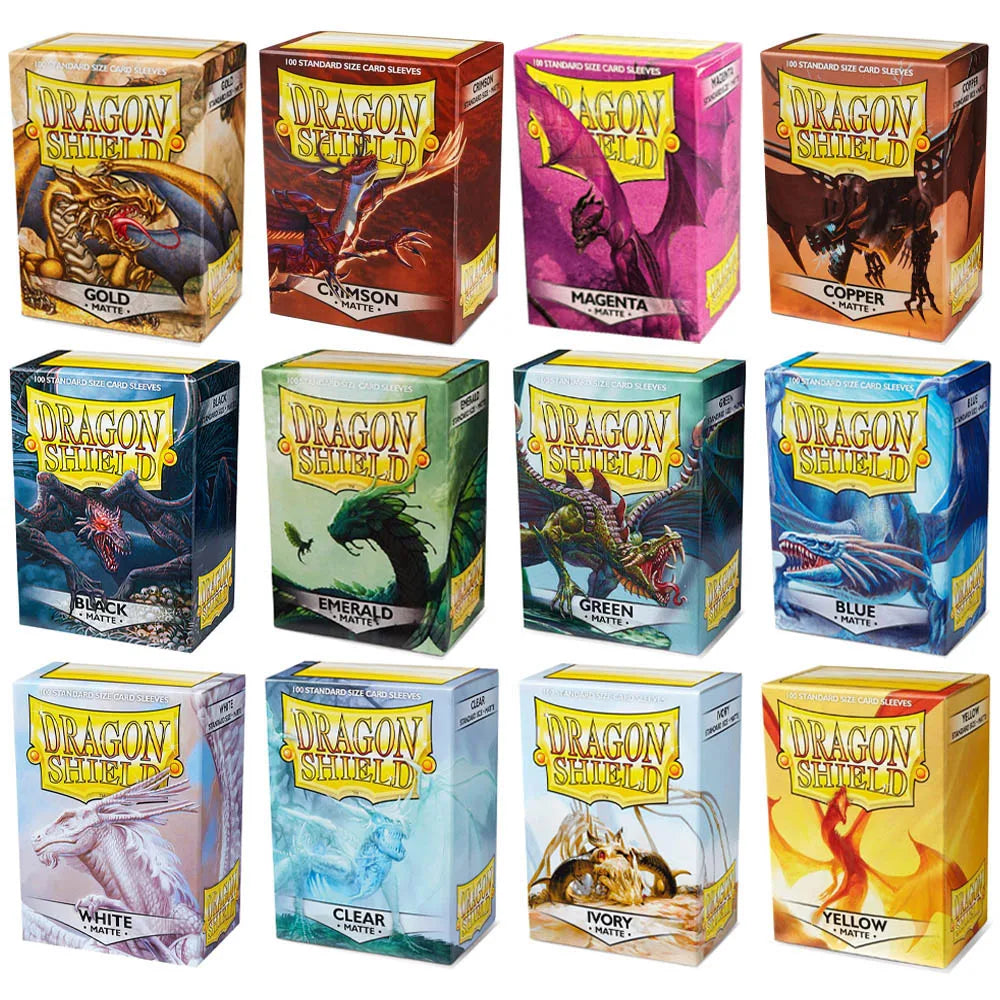 100pcs/Box 66*91cm Matte Cards Sleeves Dragon Shield Cards Cover Cards Protector for PTCG/Star Cards 