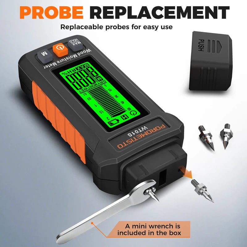 WT01S Pin-Type Moisture Meter