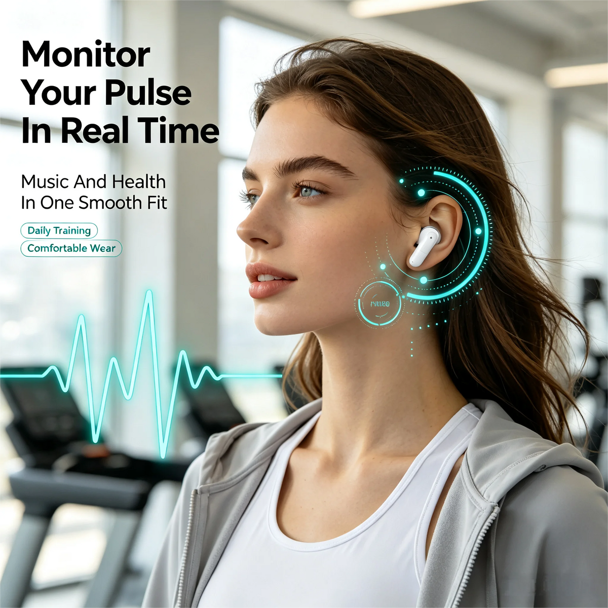 Wireless Bluetooth TWS Earbuds with Noise Cancelling