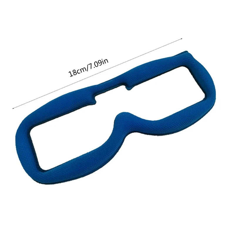 Foam Pad Soft Goggles Foam Pads Smooth Sweat-Wicking and Comfortable for Fatshark FPV Glasses Parts Blue-ABHG
