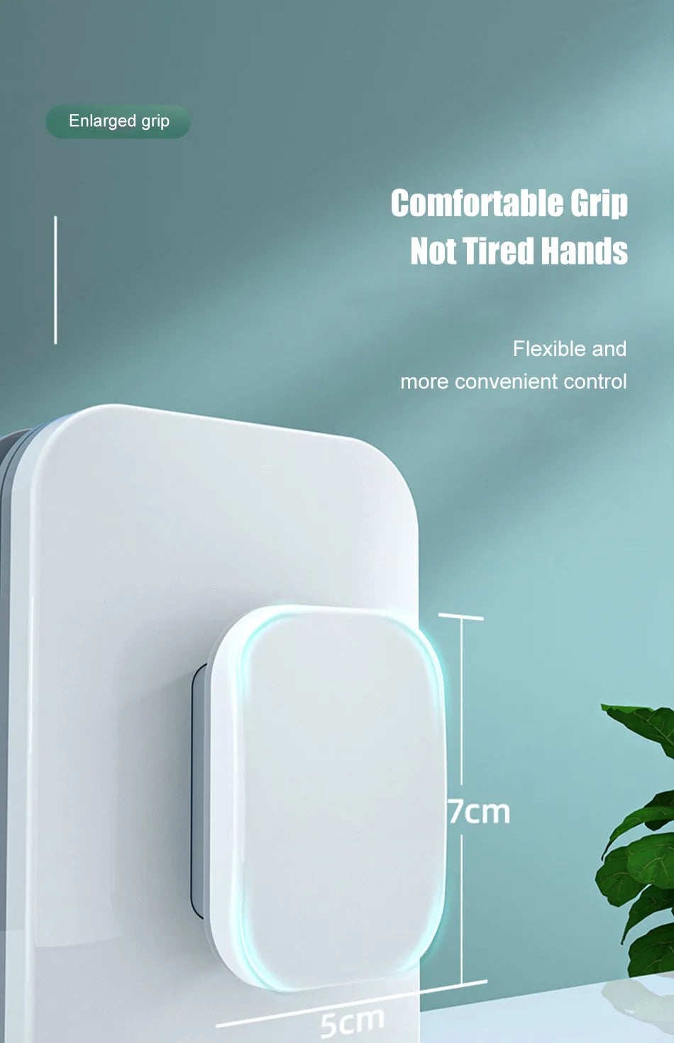 Magnetic Double-Sided Window Cleaner for Glass