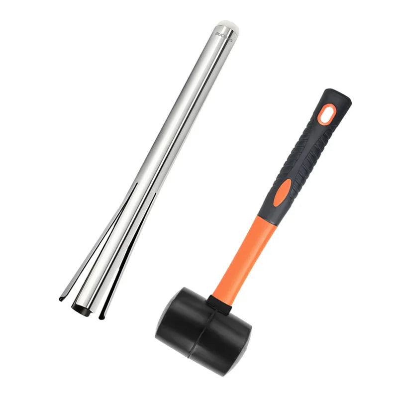 Bicycle Headset Removal Tool with Optional Rubber Mallet