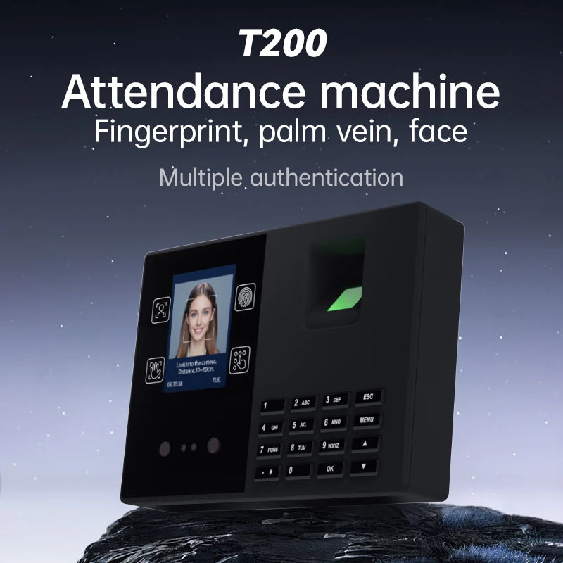 T200 Multi-Method Attendance Clock