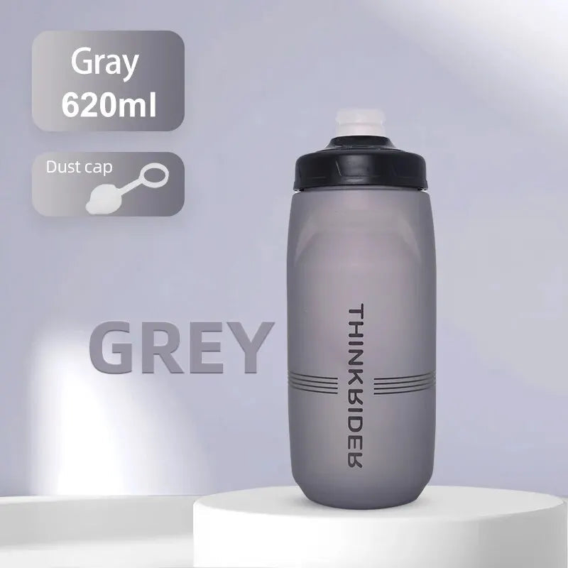 ThinkRider 620ml/750ml Bicycle Bottle MTB Road Bike Water Bottle Outdoor Sports Plastic Portable Large Capacity Drink Cycling 