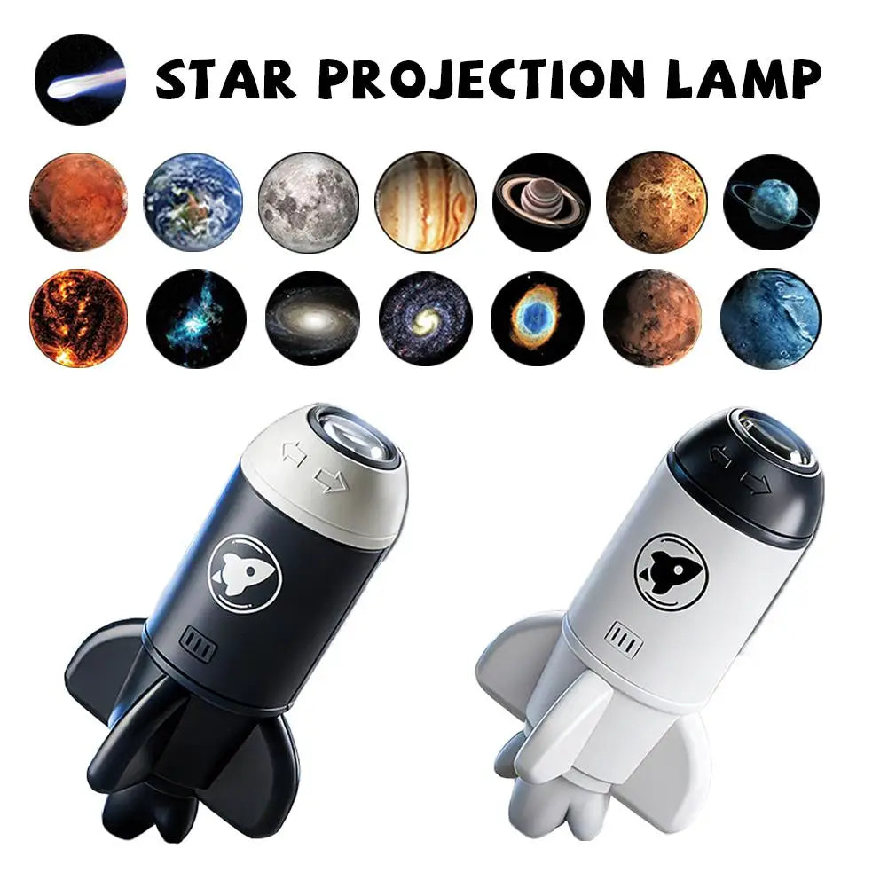 Mini USB Galaxy Projector, 360 Rotating Star Night Light
