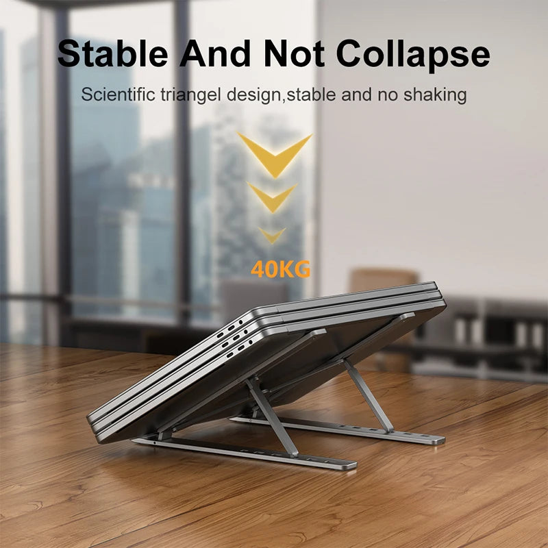 Folding Aluminium Laptop Stand