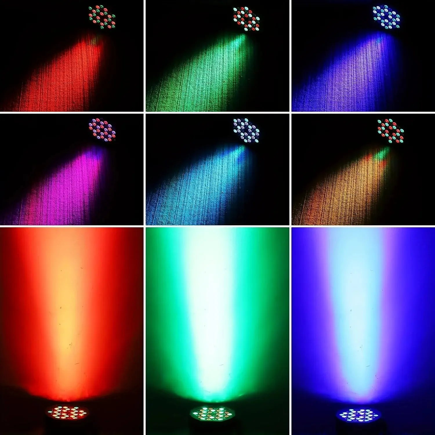 36 LED RGB Disco DJ Party Light with DMX512 Strobe