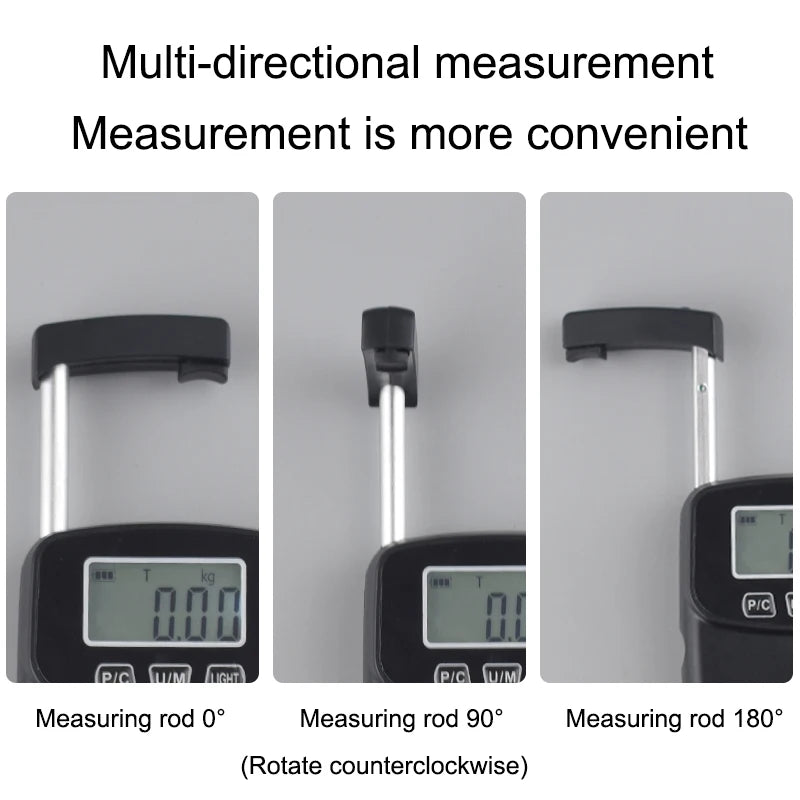 Digitale Druk- en Trek-krachtmeter tot 5 kg