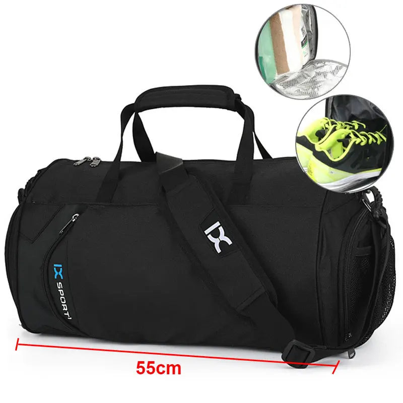 Men Gym Bag Dry Wet For Yoga Women Training Tas Travel Sac De Sport Outdoor Swim Women Shoes Fitness Weekender Shoulder Handbags 