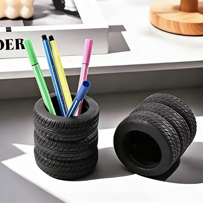 Novelty Desktop Pen Holder for Car Enthusiasts