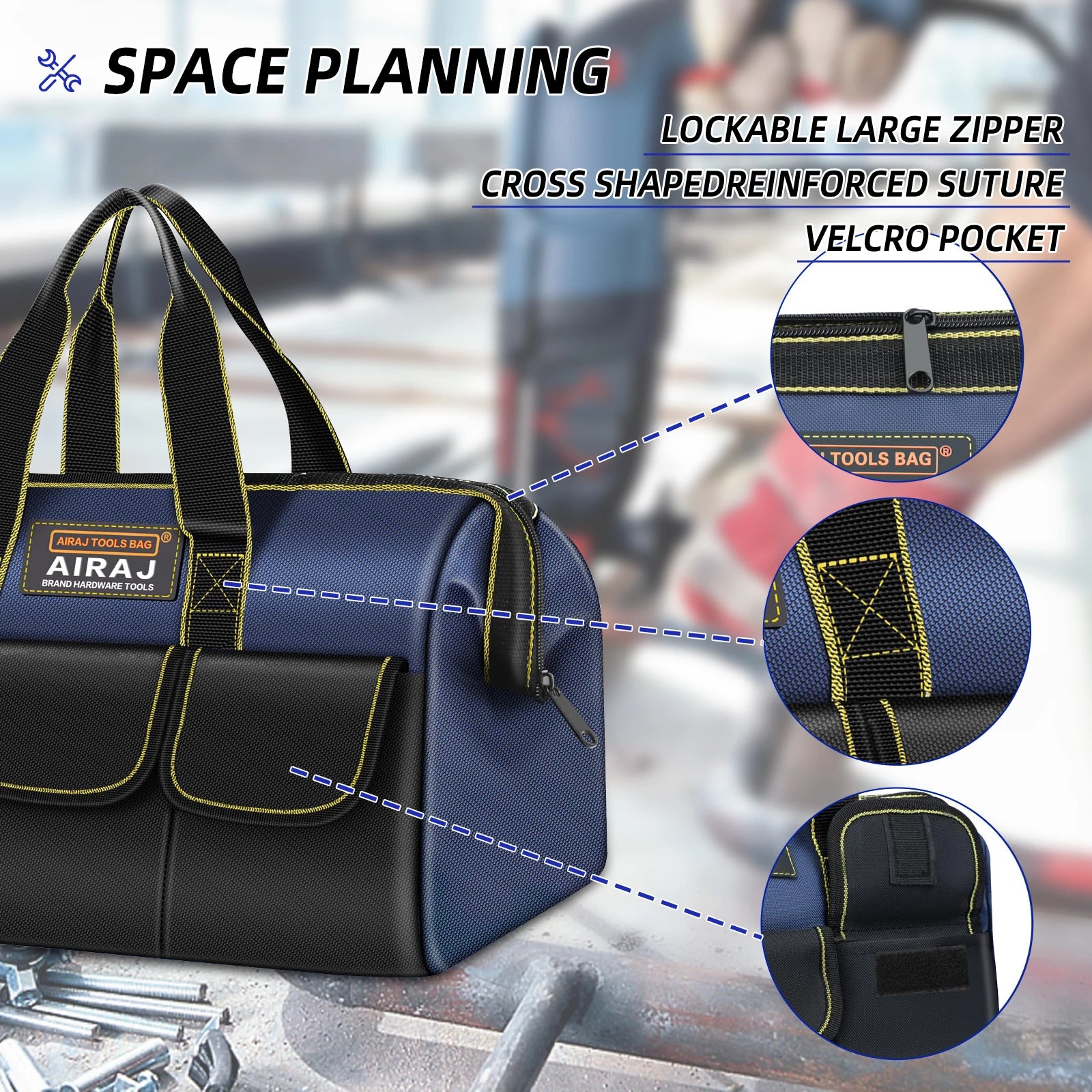 Multifunctional Tool Bags – High‑Capacity Durable Worksite Storage